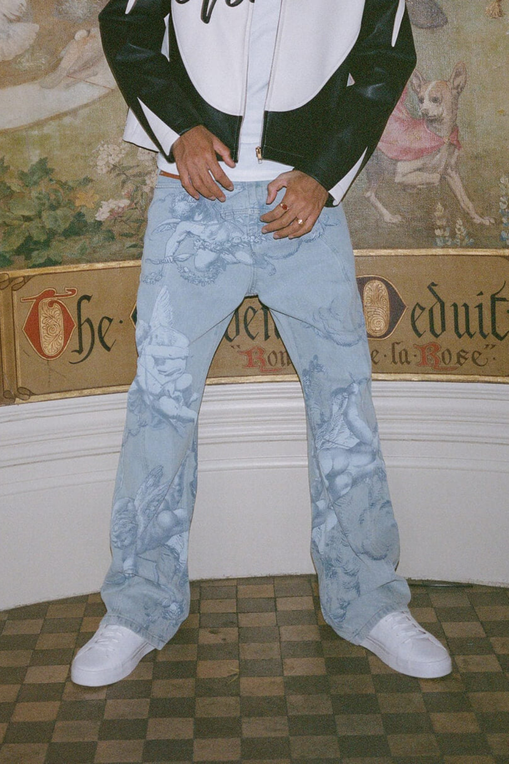 Cupido Washed Baggy Jeans